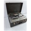 Image 4 : Vintage N.R.I. Tube Tester-Features Analog Meters,Sockets and Control Knobs