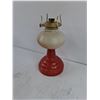 Image 2 : Vintage Oil Lamp in  "White Flame" Style-no Chimney