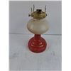 Image 6 : Vintage Oil Lamp in  "White Flame" Style-no Chimney