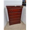 Image 1 : * Wooden 5-Drawer Dresser - Cannot Ship