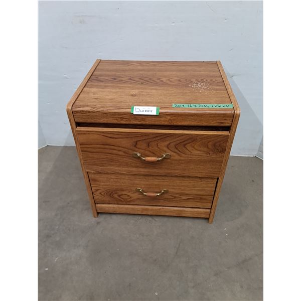 * MDF 2-Drawer Night Stand - Cannot Ship