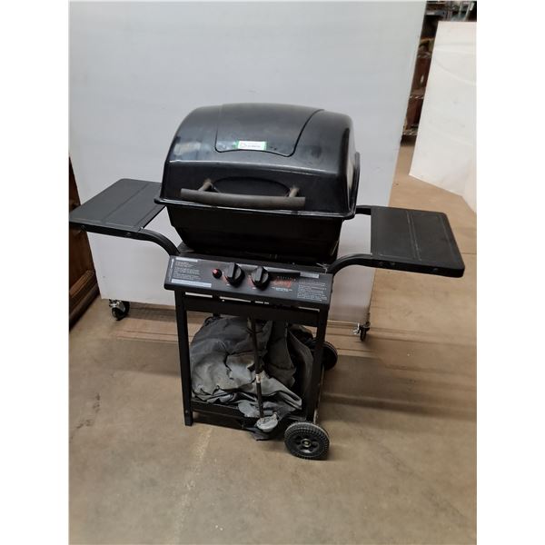 * Master Chef Propane BBQ w/Cover - Untested, As is - 42" High x 42" Max Width - Cannot Ship