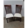 Image 1 : * (2) 40" Highback Armless Dining Chairs - Cannot Ship