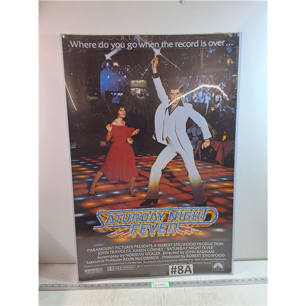 "Saturday Night Fever" (1977) Laminated Movie Poster 24"x36"