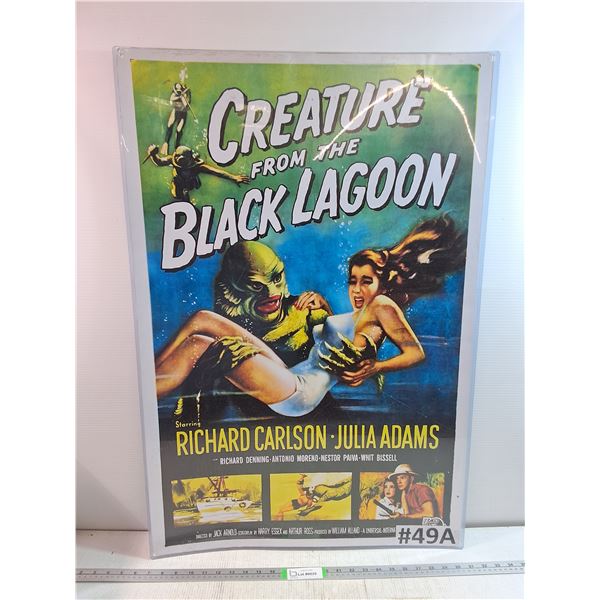 (2) Movie Posters "Creature from the Black Lagoon" (1958) and "The Last of Us" Season 1 24"x36"