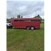 Image 1 : 2003 18ft Gooseneck Lift-off Stock Trailer - Located offsite by Pike Lake, SK