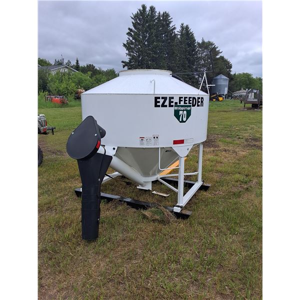 Reimer Eze-Feeder 70 Portable Livestock Feeder - Located offsite by Pike Lake, SK