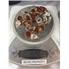 Image 15 : Sterling Silver (.925) Baltic Amber Jewelry Set with Earrings, Necklace, Bracelet, Ring, and Pendant