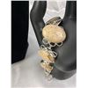Image 4 : Stamped .925 Jewelry Set with Picture Jasper, Amethyst, and Smoky Topaz