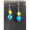 Image 2 : Dragons Vein Agate Necklace and Earrings With Extender