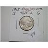 Image 1 : 1913-S BUFFALO NICKEL