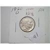 Image 1 : 1920-D BUFFALO NICKEL