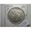 Image 1 : 1922 PEACE DOLLAR