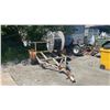 Image 4 : 1990 UBILT UTILITY SINGLE AXLE TRAILER, WHITE/BLACK, VIN MVT1,