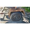 Image 7 : 1990 UBILT UTILITY SINGLE AXLE TRAILER, WHITE/BLACK, VIN MVT1,