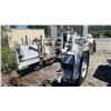 Image 3 : HOGG & DAVIS WHITE SINGLE AXLE COMMERCIAL LINE EQUIPMENT TRAILER WITH PINTLE HITCH, PNEUMATIC