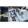 Image 5 : HOGG & DAVIS WHITE SINGLE AXLE COMMERCIAL LINE EQUIPMENT TRAILER WITH PINTLE HITCH, PNEUMATIC