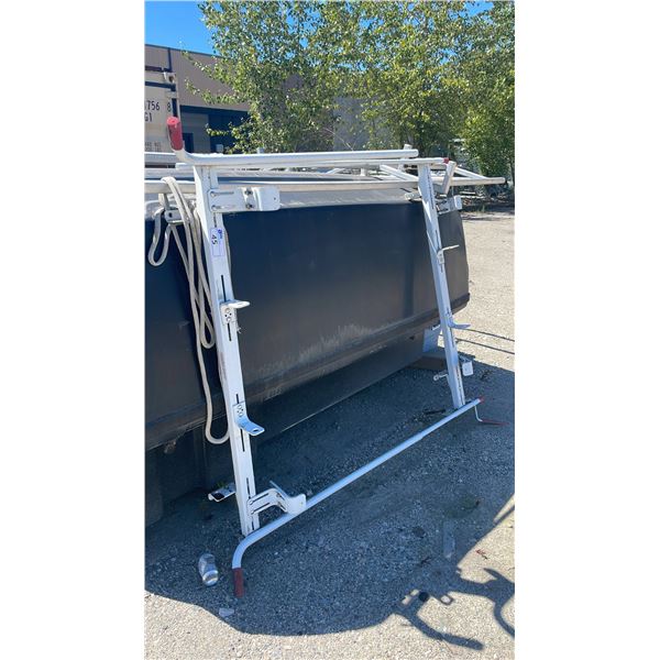 WEATHERGUARD WHITE METAL ADJUSTABLE VEHICLE ROOF RACK