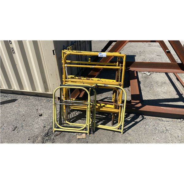 ASSORTED INDUSTRIAL MANHOLE SAFETY RAILINGS