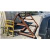 Image 1 : INDUSTRIAL LARGE STEEL 84"W X 94"D X 61"H FORKLIFT REEL RACK ATTACHMENT