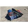 Image 2 : PALLET OF CABLE SINCHES, HOSES, PLASTIC PIPE, & JERRY CANS