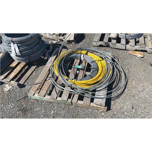 PALLET OF INDUSTRIAL BRAIDED CABLE