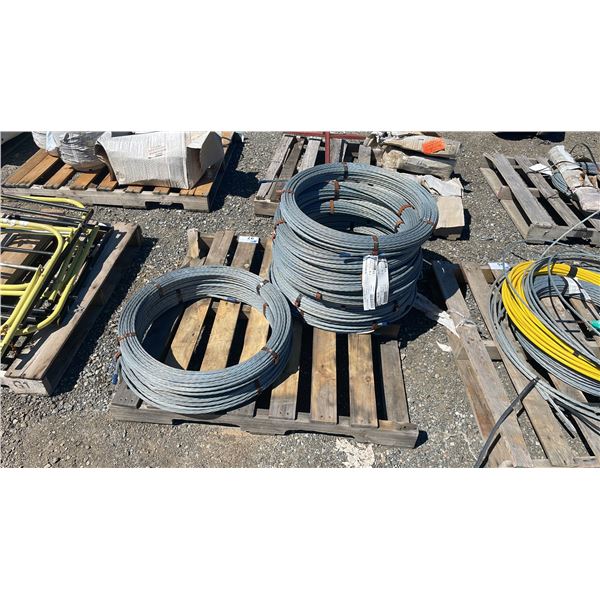 PALLET OF INDUSTRIAL BRAIDED CABLE