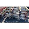 Image 2 : STACK OF ASSORTED 20' INDUSTRIAL TELECOMMUNICATIONS EXTENSION LADDER