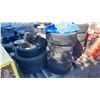 Image 1 : PALLET OF ASSORTED INDUSTRIAL VEHICLE TIRES
