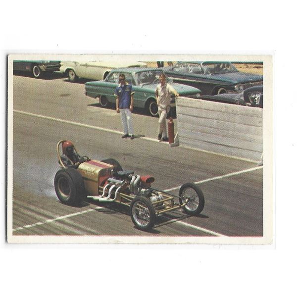 1965 Donruss Spec Sheet Hot Rod card #22 Hot Rod Dictonary