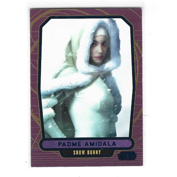 2013 Topps Star Wars Galactic Files card #547 Padme Amidala Blue #d 271/350