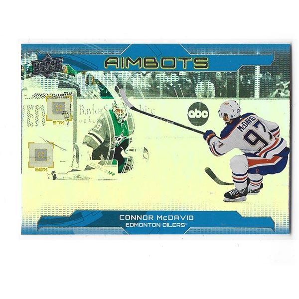 Connor Mcdavid 2024-25 Upper Deck Aimbots Insert card AB-7