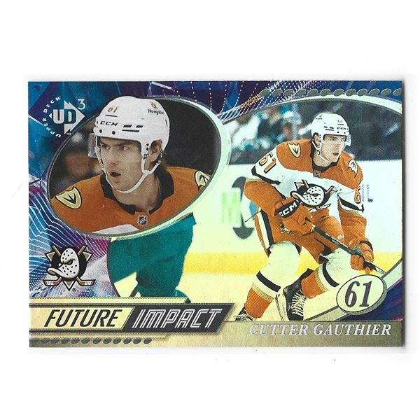 Cutter Gauthier 2024-25 Upper Deck Future Impact Rookie UD3-12