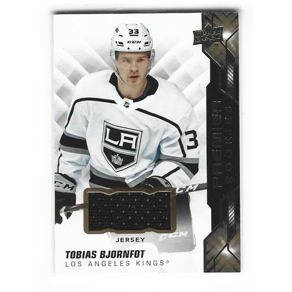 Tobias Bjornfot 2019-20 Premier Rookie Jersey card #54