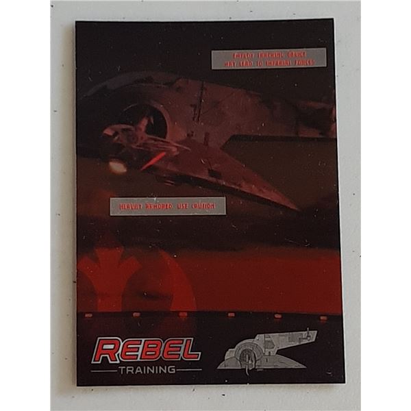2014 Star Wars Chrome Perspectives Rebel Training card 10 of 10
