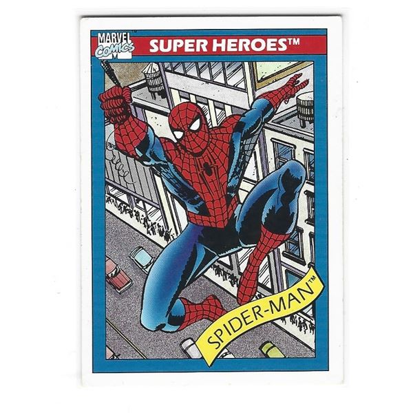 1990 Marvel Universe card #29 Spider-Man