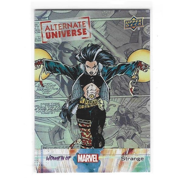 2024 UD Women of Marvel Alternate Universe AU-11 Strange #d 326/499