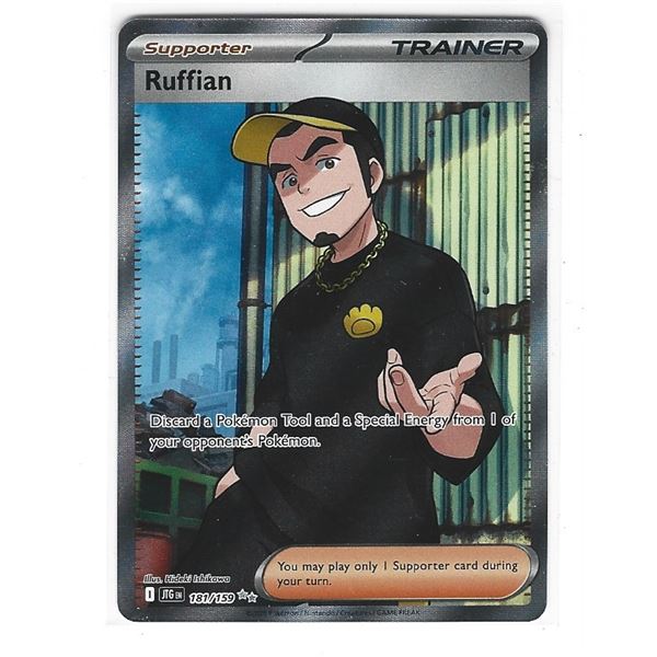 Pokemon Journey Together Ruffian Ultra Rare 181/159