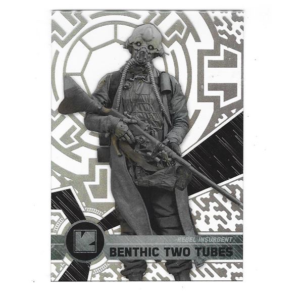 2017 Topps Star Wars High Tek card 70 Benthic Two Tubes Pattern 4 Form 2