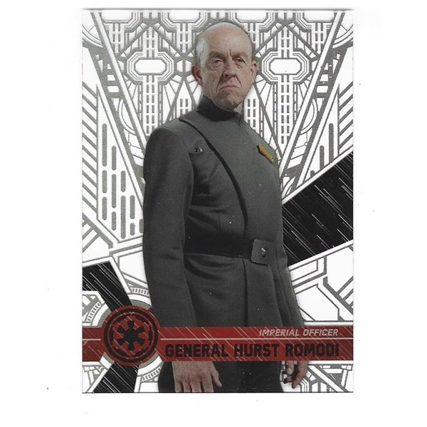2017 Topps Star Wars High Tek card 85 General Hurst Romodi Pattern 3 Form 2