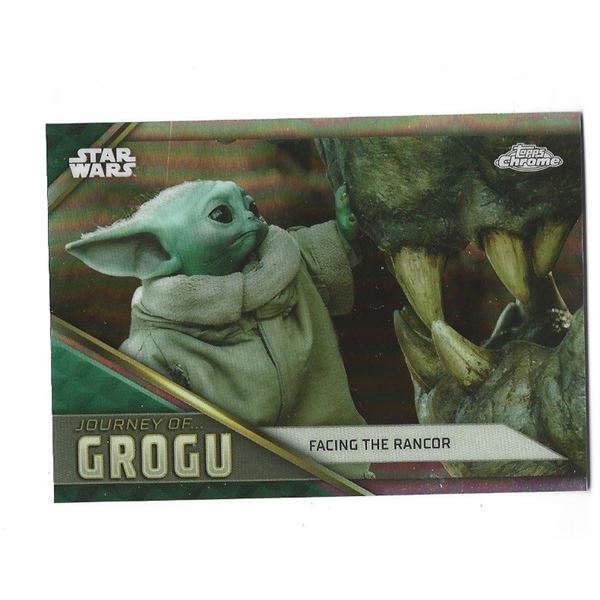 2023 Topps Chrome Star Wars Journey of Grogu card JG-19