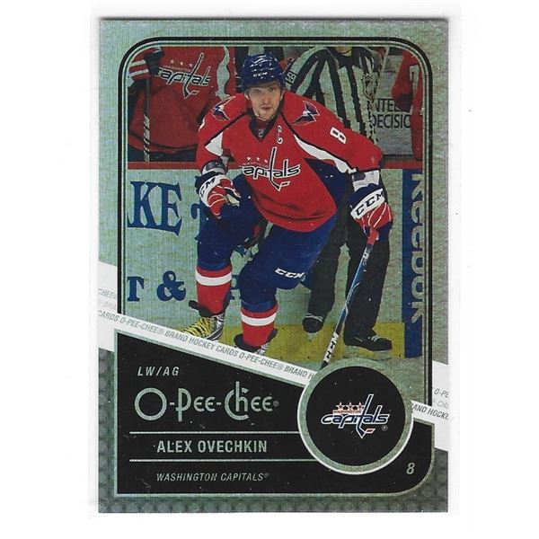 Alex Ovechkin 2011-12 O-Pee-Chee card #47 Rainbow Foil Parallel
