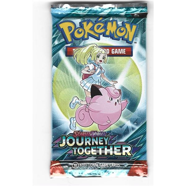 Pokemon Journey Together Sealed 10 card Pack