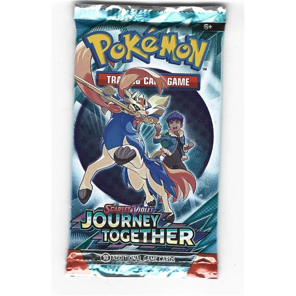 Pokemon Journey Together Sealed 10 card Pack