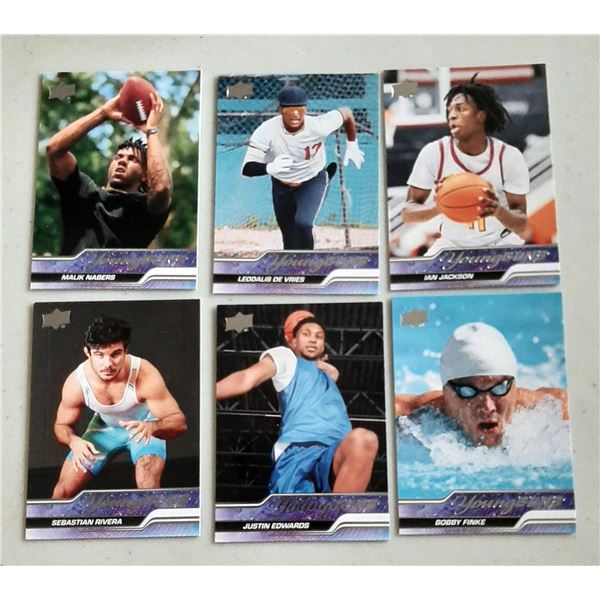Lot of 6 2024 Goodwin Champions Young Guns Rookie cards