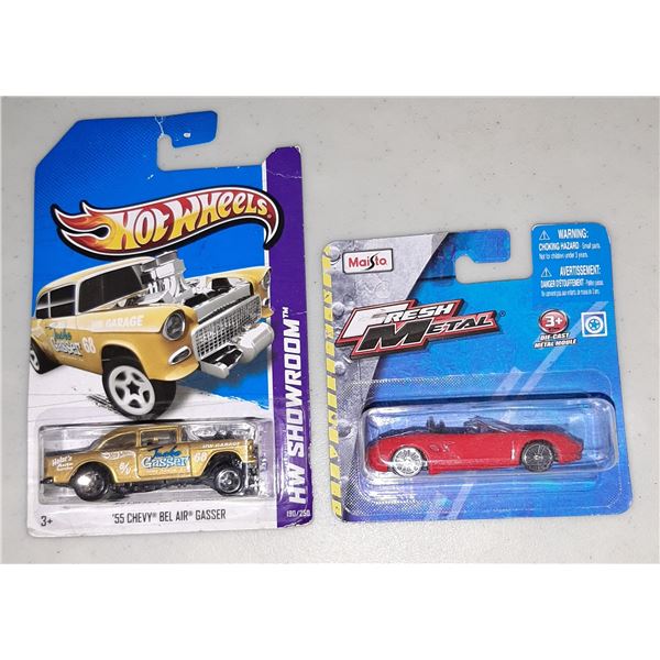 Lot of 2 Hot Wheels Die-Cast cars still in the package