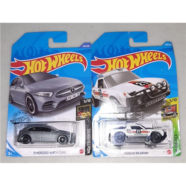 Lot of 2 Hot Wheels Die-Cast cars still in the package