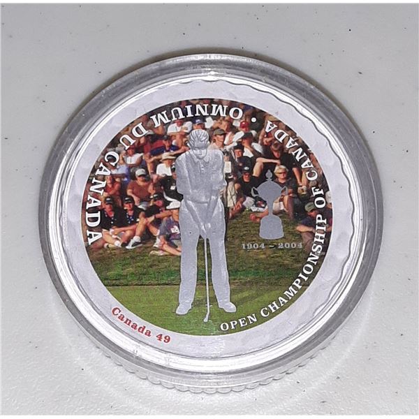 Open Championship of Canada Golf playing cards from Canada post