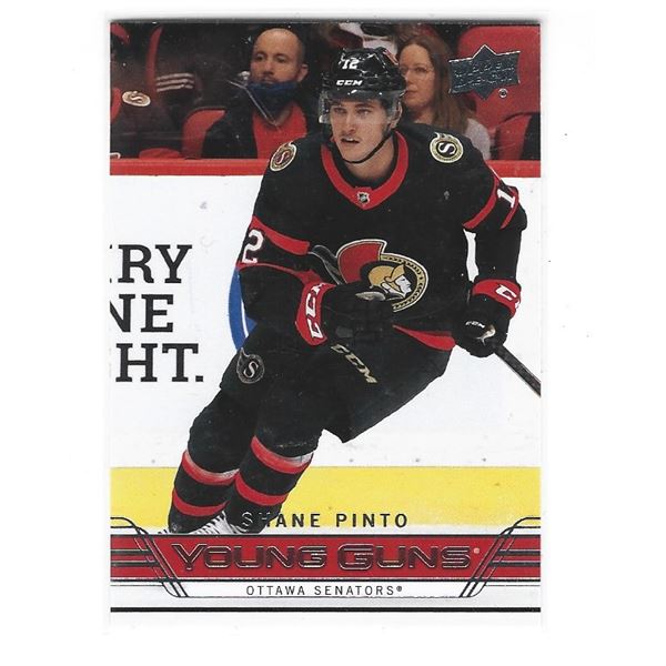 Shane Pinto 2021-22 Upper Deck Retro Young Guns Rookie card T-79