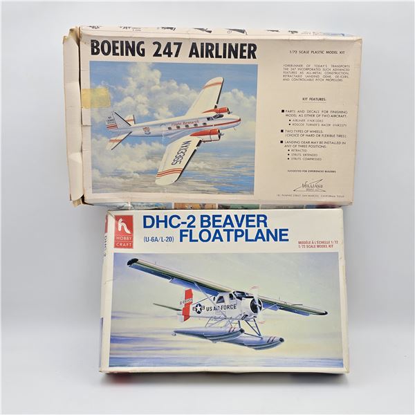 Pair of Plane Model Kits